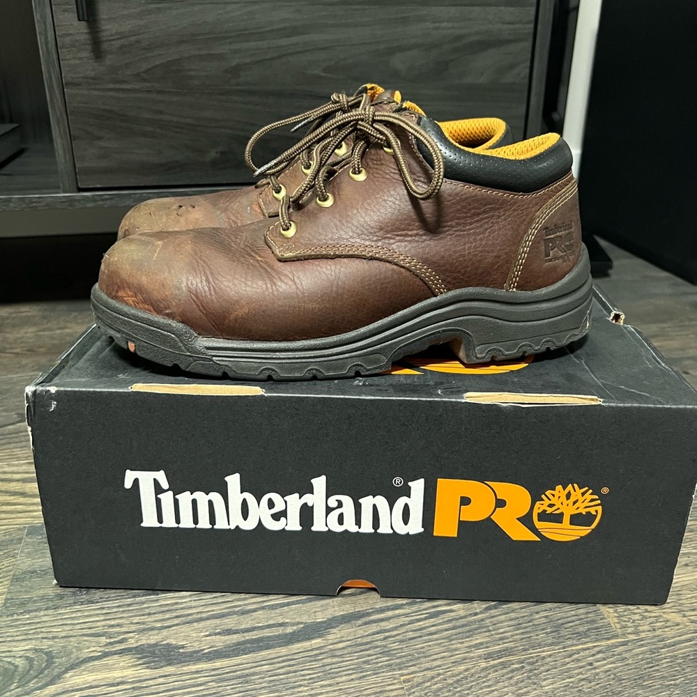 Timberland Pro TiTan Oxford Steel Toe Work Safety Shoes